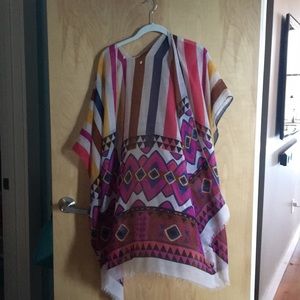 Kimono like cover up